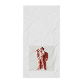Blues Beat Box Bath Towel